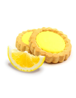 Crostatina proteica con crema al limone