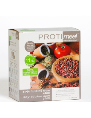 Chili senza carne ricco di proteine vegetali