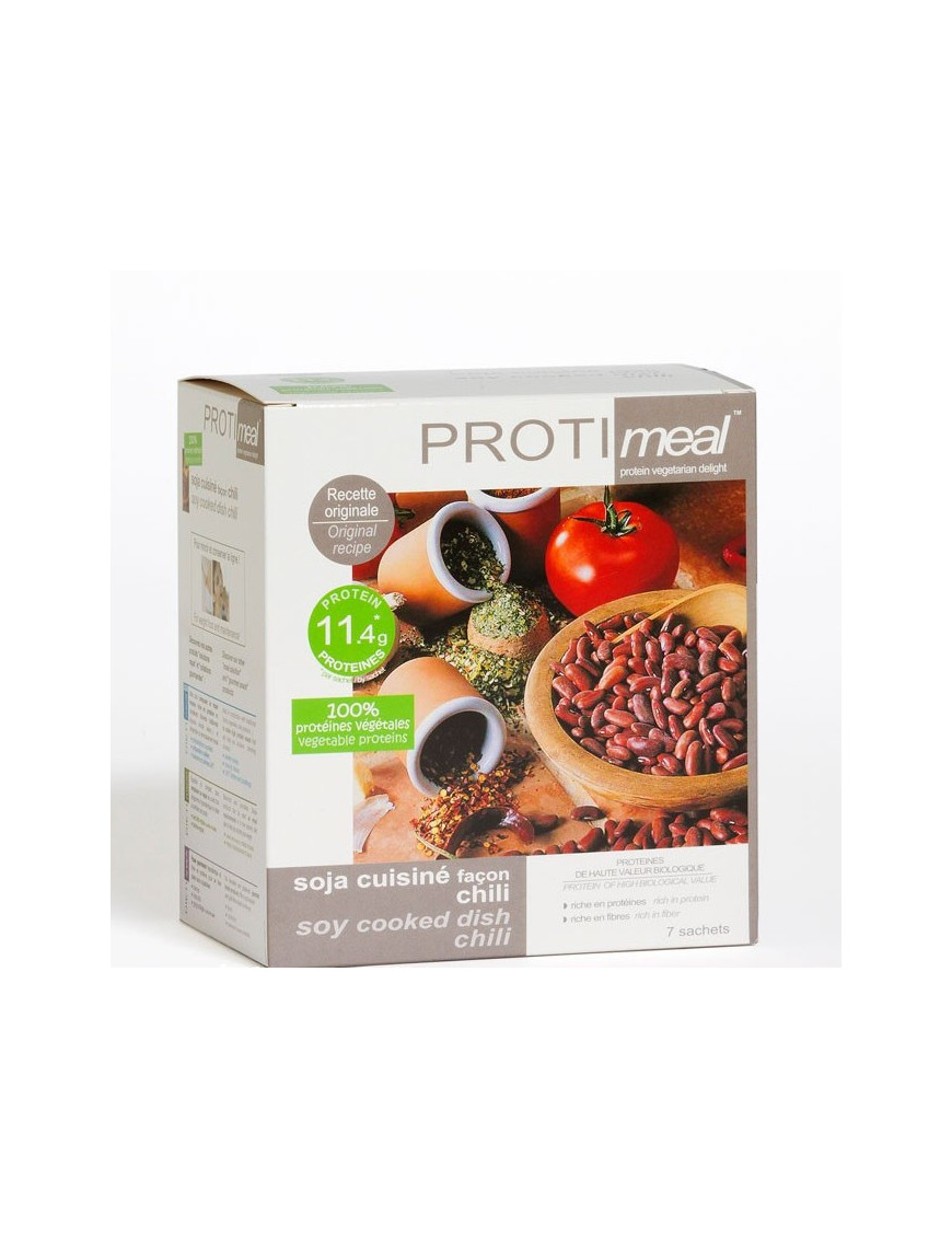 Chili senza carne ricco di proteine vegetali