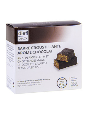 barretta proteica crisp cioccolato