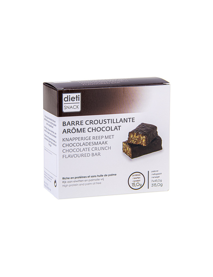 barretta proteica crisp cioccolato