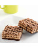 Wafer proteico al gusto cioccolato