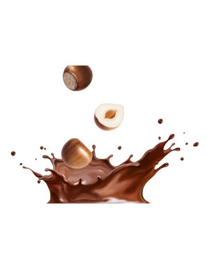 Bevanda proteica gusto cioccolata e nocciole