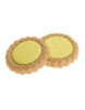 Crostatina proteica con crema al limone