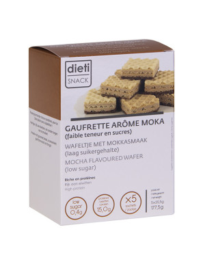 Wafer proteico al caffè fase 1