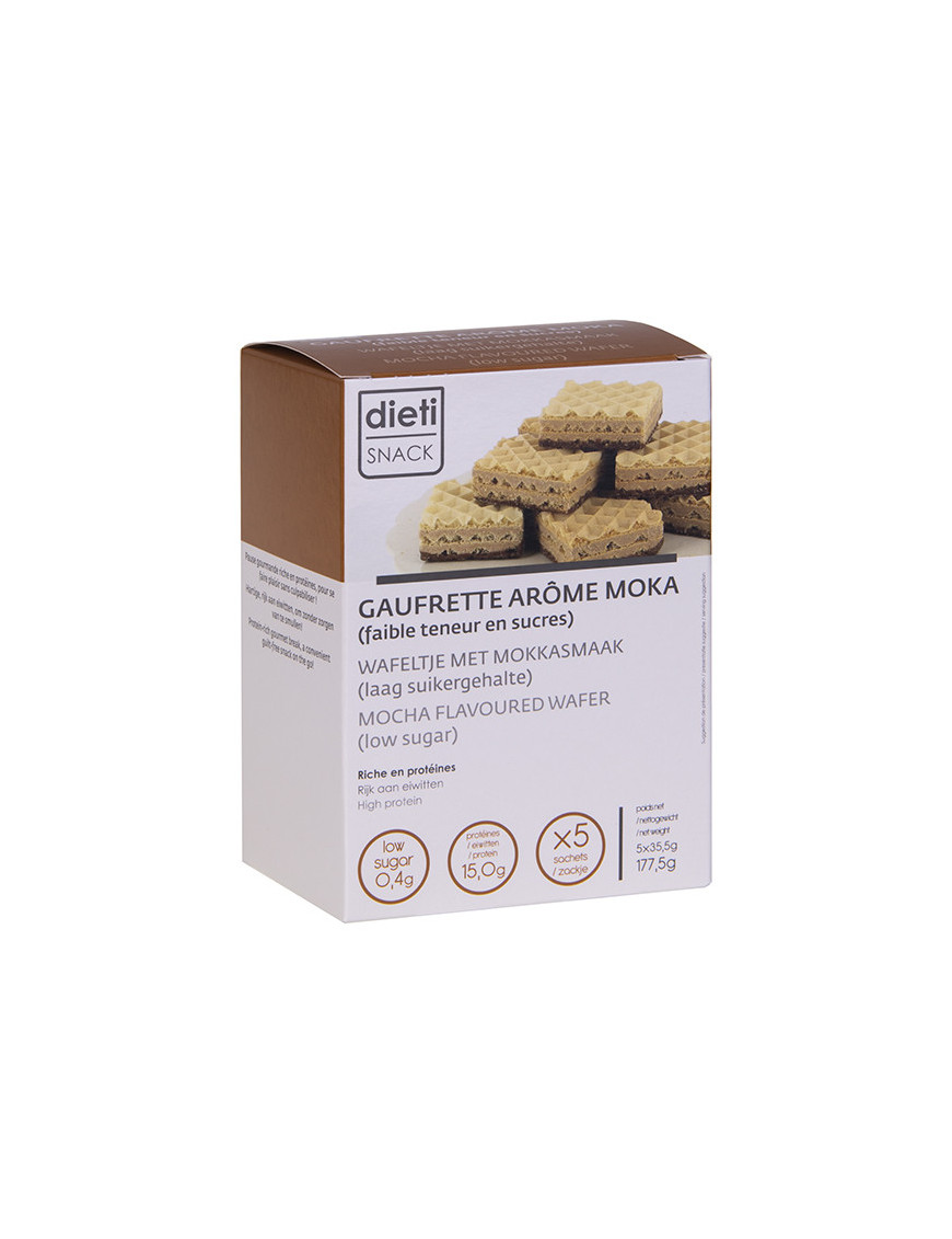 Wafer proteico al caffè fase 1