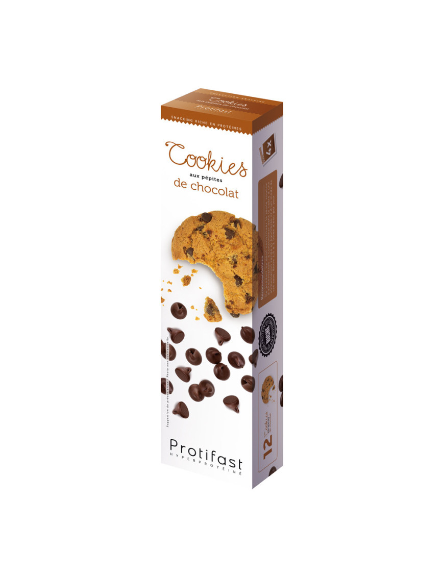 Cookie proteici con gocce di cioccolato