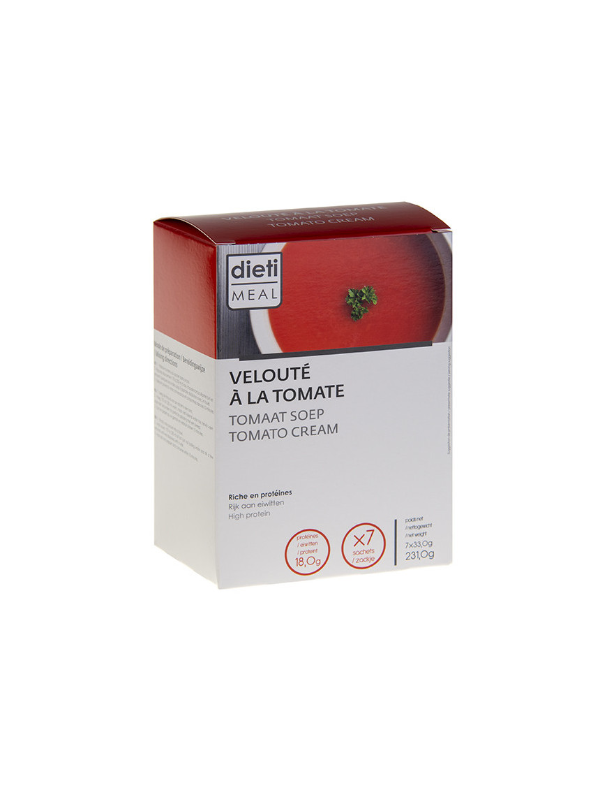 Vellutata di pomodoro iperproteica