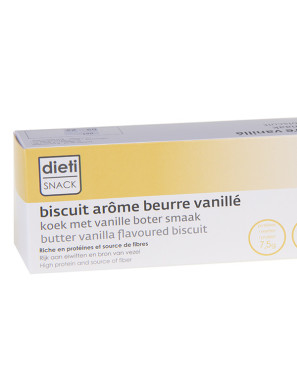 Biscotti proteici gusto burro e vaniglia
