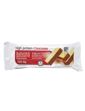 Wafer proteico al cioccolato