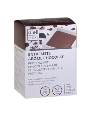 Budino proteico al cioccolato
