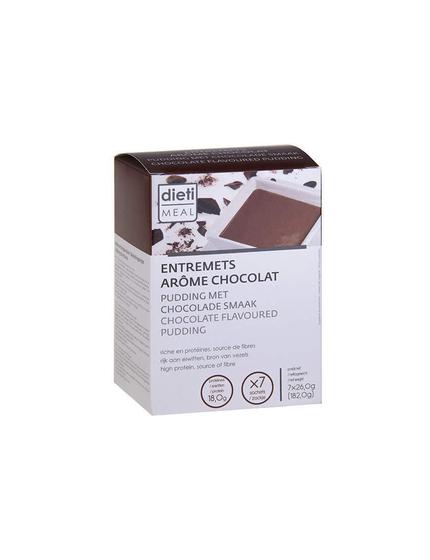 Budino proteico al cioccolato