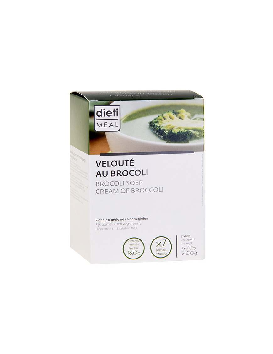 Vellutata proteica di broccoli