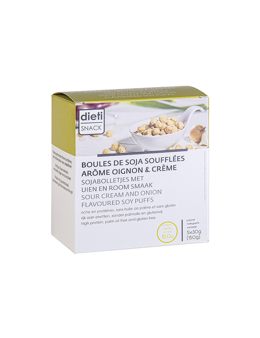 Palline di soia proteiche gusto cipolla