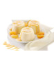 Flan proteico gusto albicocca e vaniglia