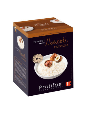Porridge proteico gusto muesli con nocciole