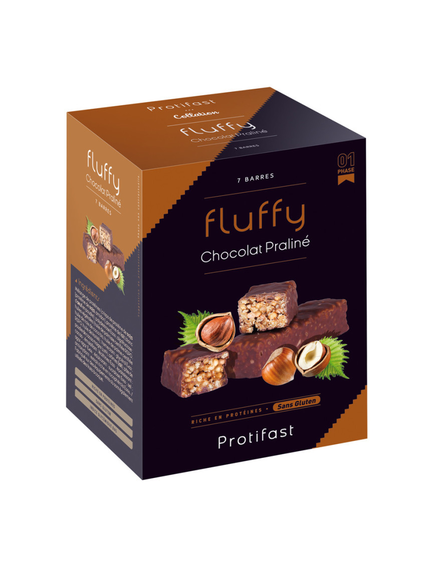 Barretta proteica gusto cioccolato pralinato