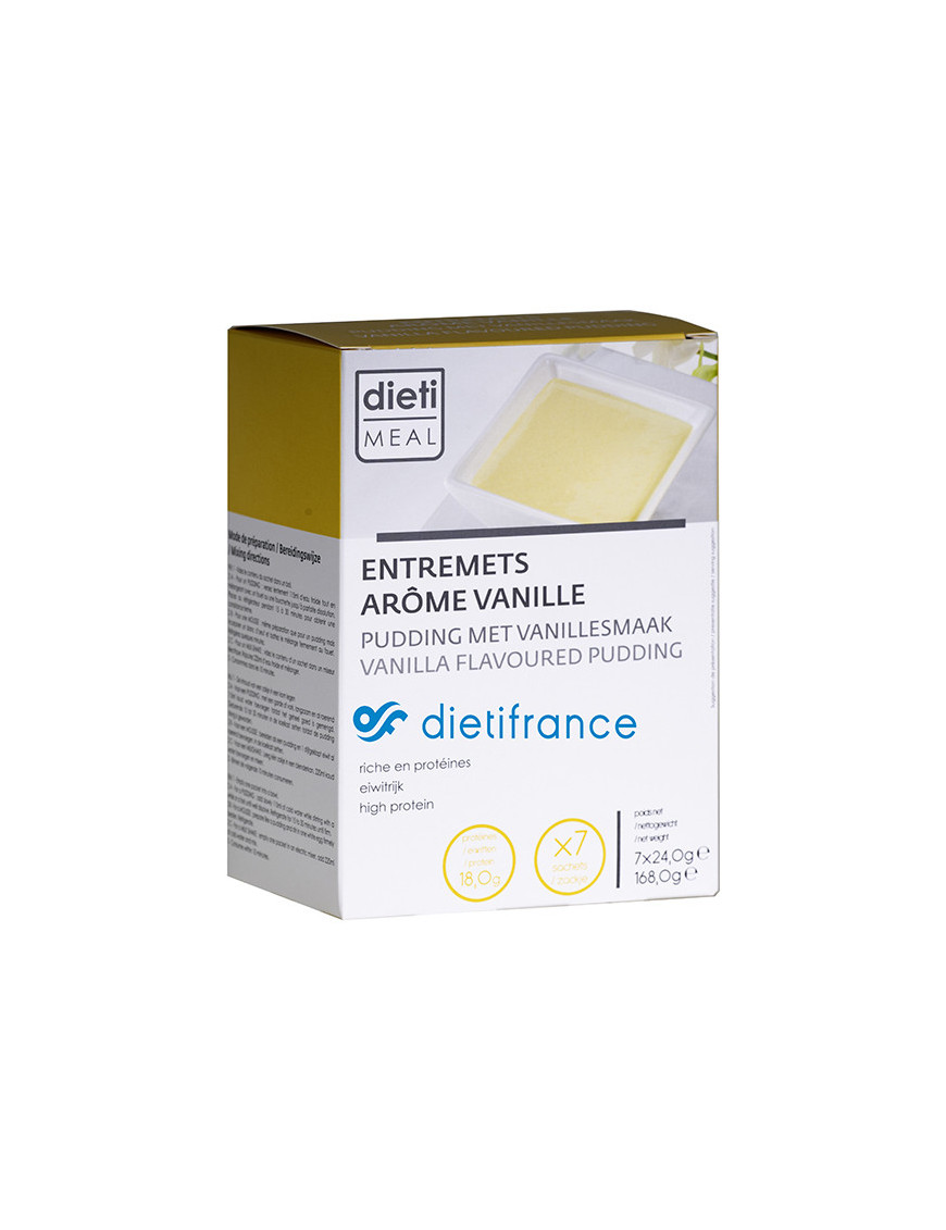 Budino proteico al gusto vaniglia