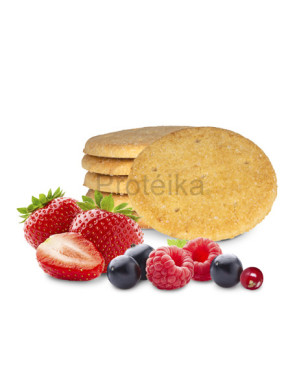 Biscotti proteici ai frutti di bosco