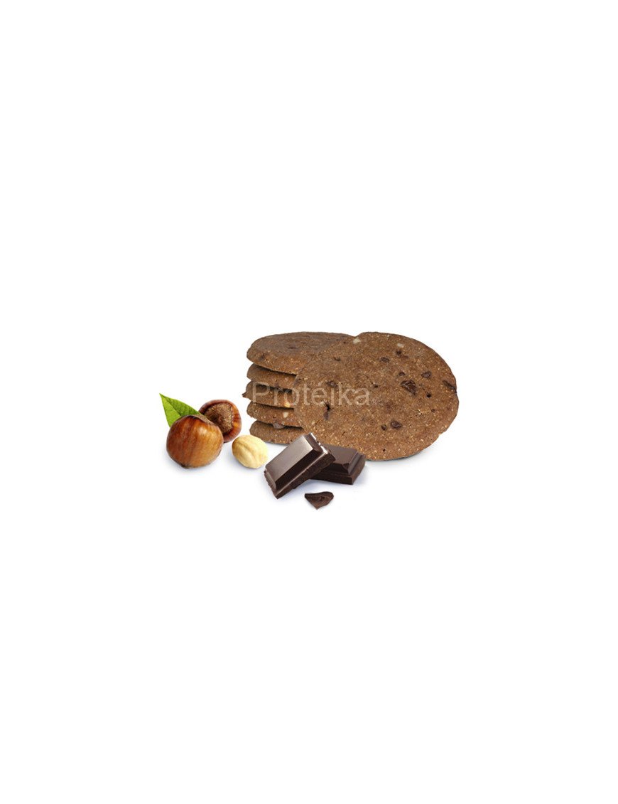 Biscotti proteici cioccolato nocciole