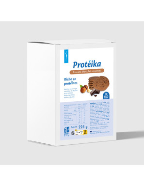 Biscotti proteici cioccolato nocciole