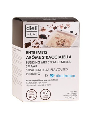 Budino proteico tipo stracciatella