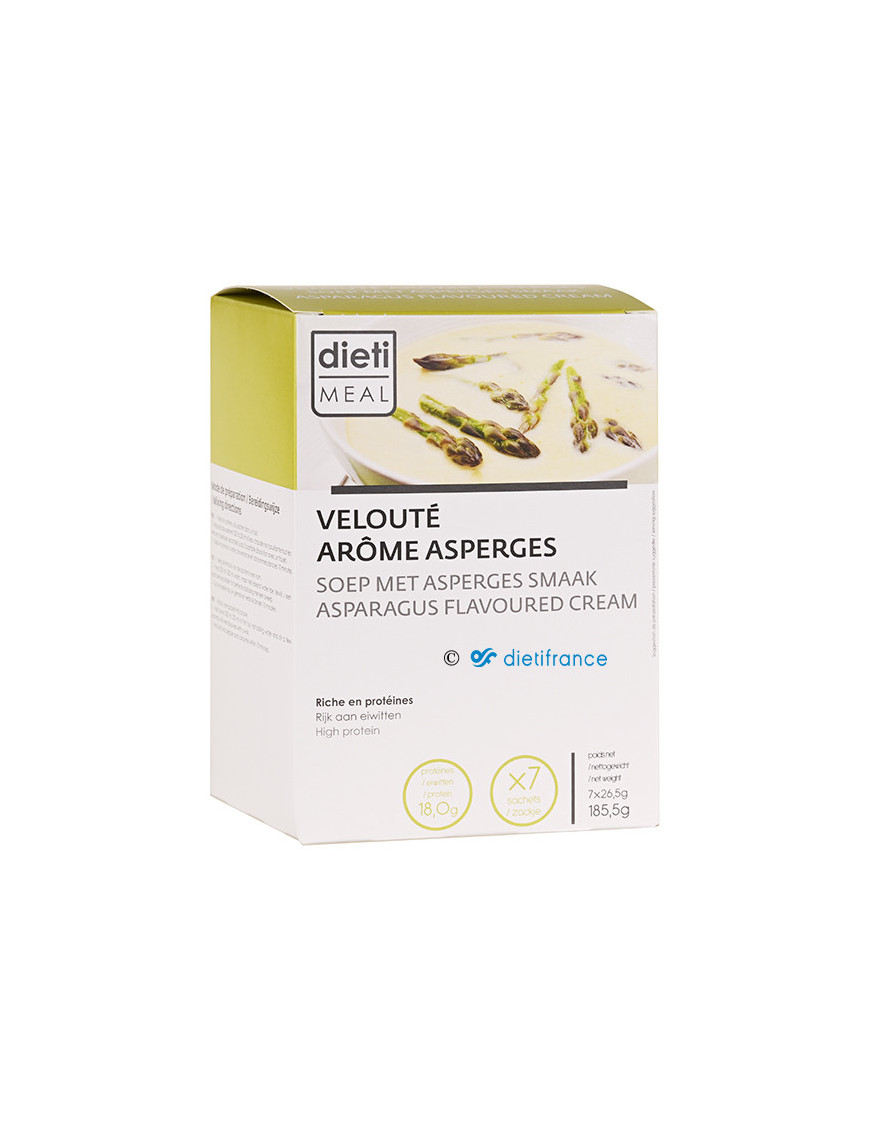 Vellutata proteica al sapore di asparagi