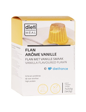 Flan proteico gusto vaniglia
