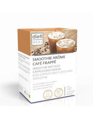 Dietimeal cappuccino chetogenico tipo frullato frappè al caffè freddo