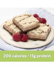 Dietisnack wafer proteico al gusto cioccolato bianco e lampone 5 wafer