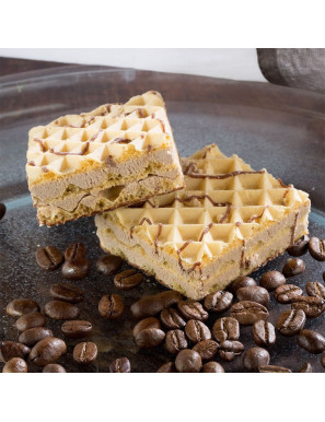 Wafer proteico al gusto caffè