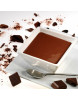 Dessert proteico al cioccolato fondente