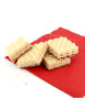 Wafer proteico al cioccolato bianco e lampone