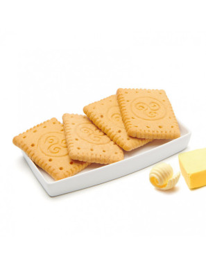 Biscotti proteici gusto burro e vaniglia