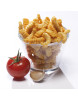 Chips zippers proteiche gusto barbecue