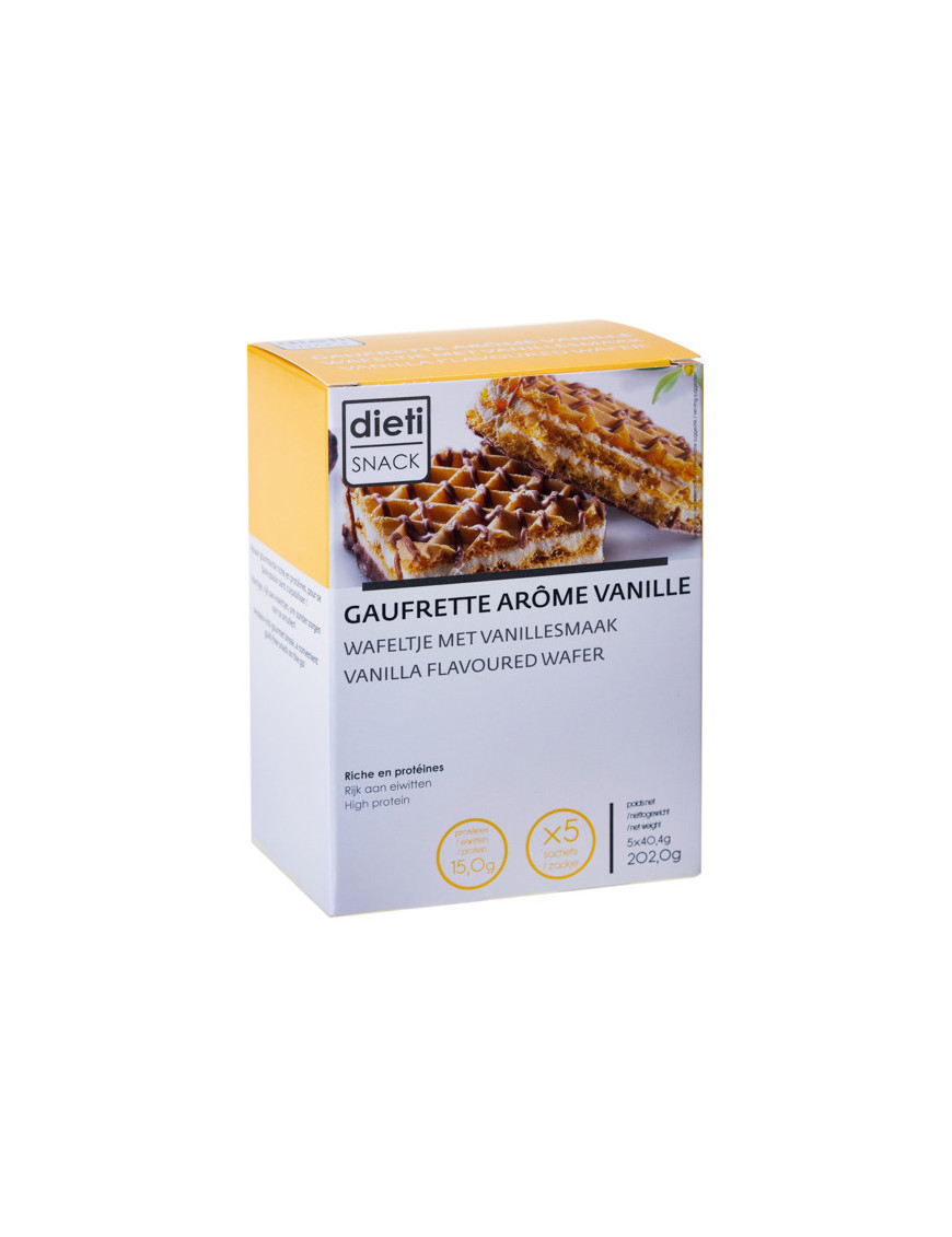 Wafer proteico al gusto vaniglia