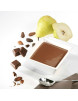 Budino proteico pera e cioccolato